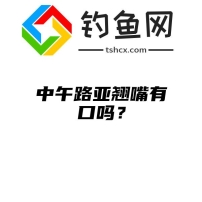 中午路亚翘嘴有口吗？