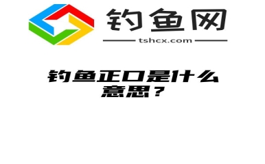 钓鱼正口是什么意思？