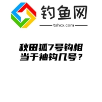 秋田狐7号钩相当于袖钩几号？