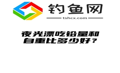 夜光漂吃铅量和自重比多少好？