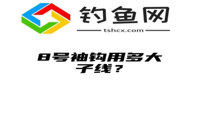 8号袖钩用多大子线？