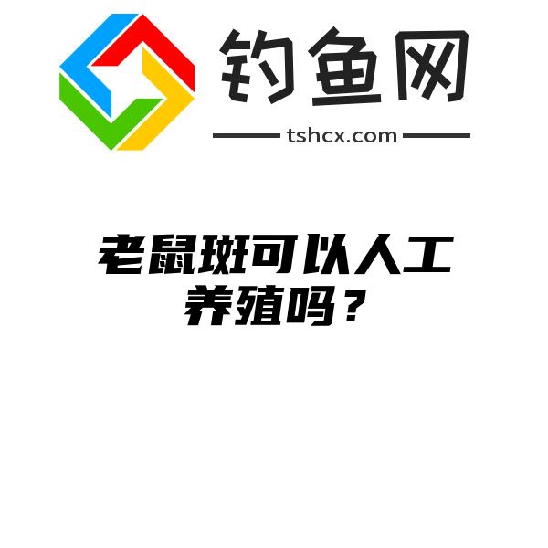 老鼠斑可以人工养殖吗？