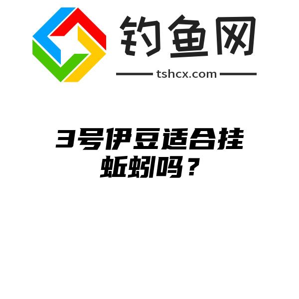 3号伊豆适合挂蚯蚓吗？