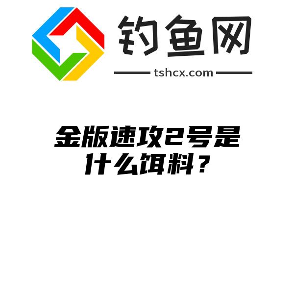 金版速攻2号是什么饵料？