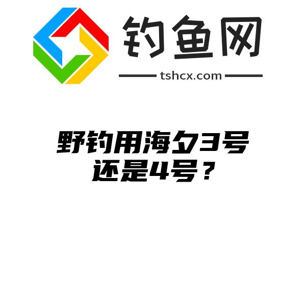 野钓用海夕3号还是4号？