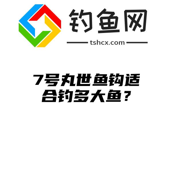 7号丸世鱼钩适合钓多大鱼？